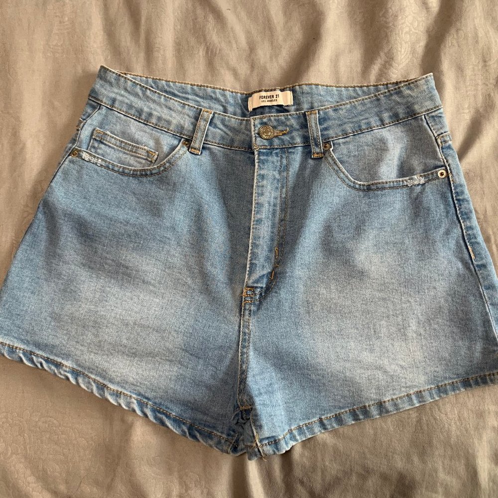 Forever 21 High waisted Denim Shorts